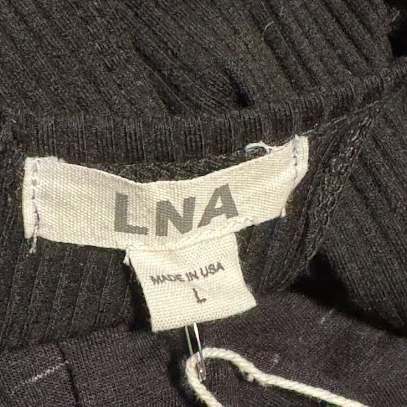 NWT LNA BEL AIR MAXI DRESS sz L Large - Picture 6 of 8